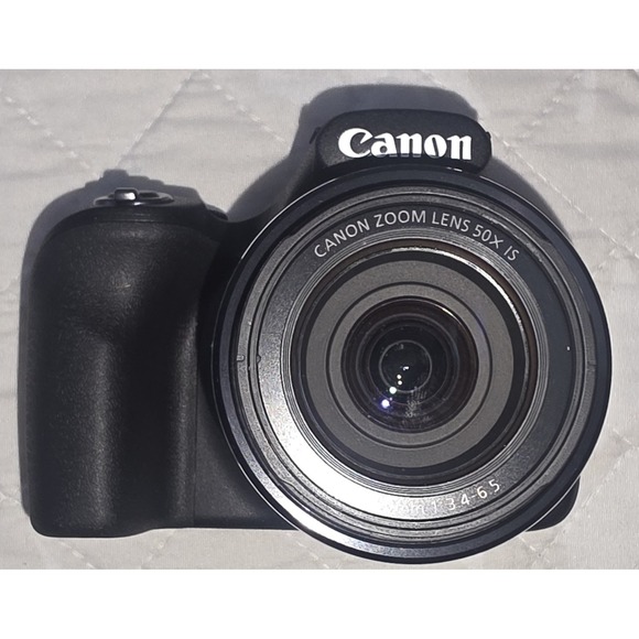 Canon Other - Canon PowerShot SX530 HS 16MP Digital Camera Black 50x Zoom Wi-Fi Box Charger